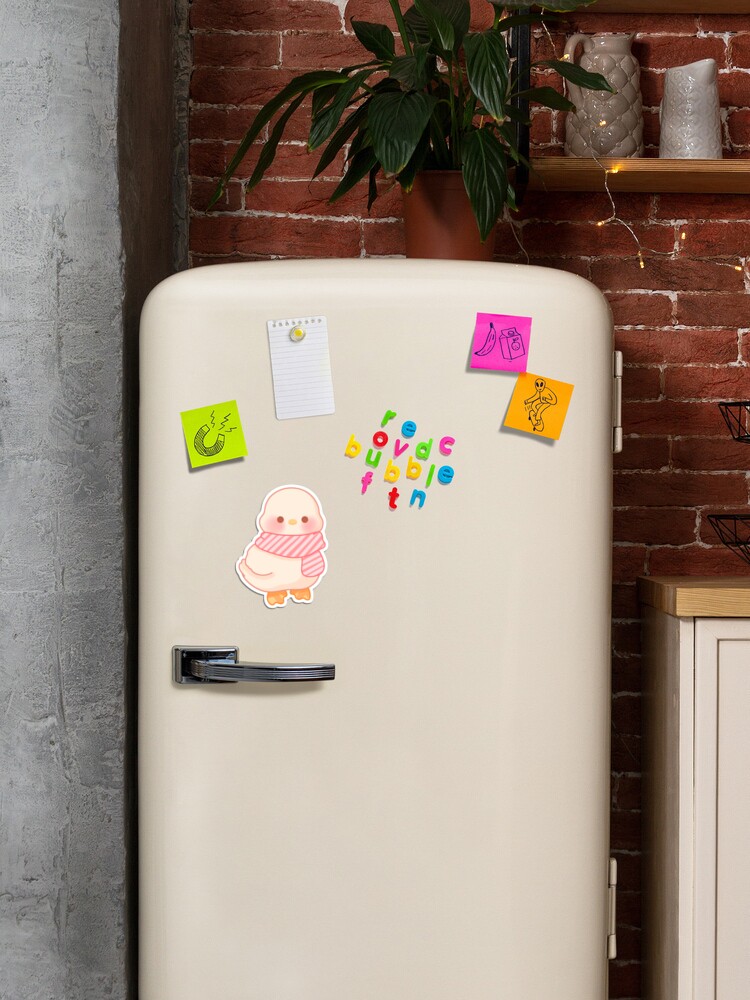 Cute Duck Fridge Magnet Marker Message Board Resin Magnetic Refrigerator  Sticker Kitchen Home Decoration Kawaii Accessories - AliExpress