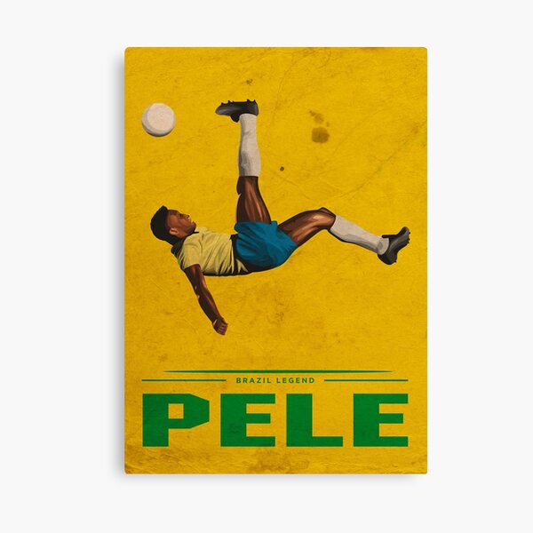 RIP King Football Pele 1940 2022 Brazil Legend With Crown By