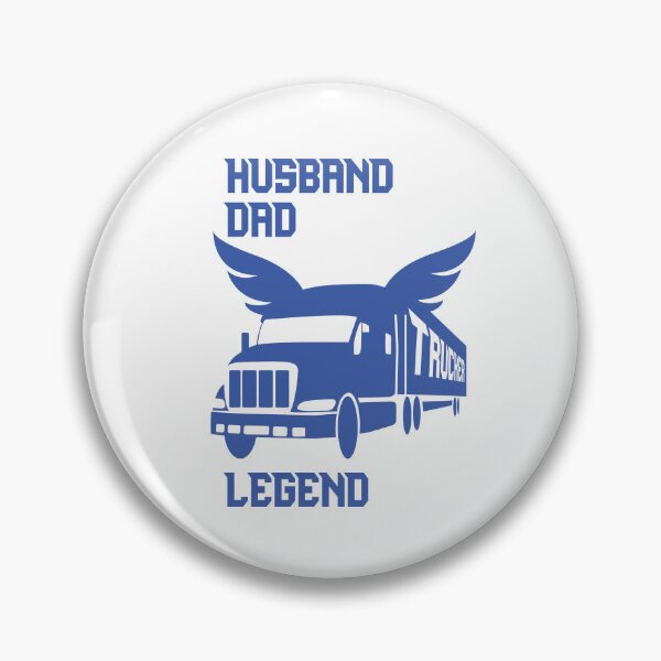 Item preview, Husband Dad trucker legend designed and sold by lushlydesign.