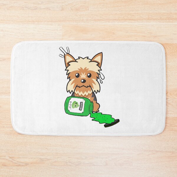 Item preview, Cute Yorkshire Terrier Spilled Wasabi Sauce designed and sold by Pet Station.