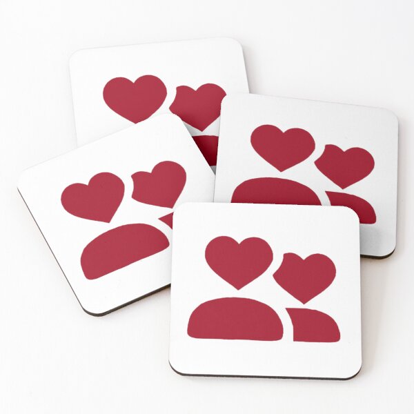 Item preview, red heart people icon designed and sold by gilmoregirlies.