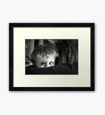 ~Give Your Aunty a Big Kiss~ Framed Print