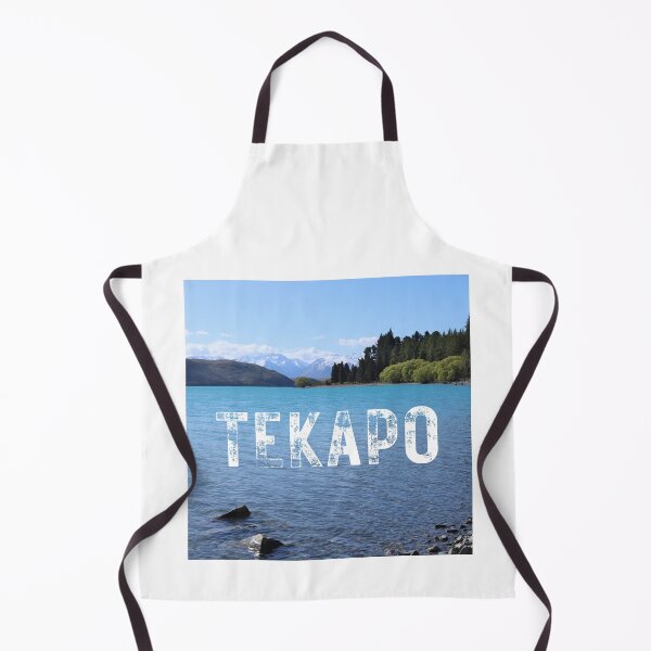 Item preview, Photo of Lake Tekapo with "Tekapo" text (Canterbury, New Zealand) designed and sold by PhotoDesignNZ.