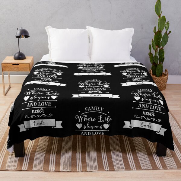 Item preview, Family Where Life Begins and Love Never Ends designed and sold by SiYDesigns.