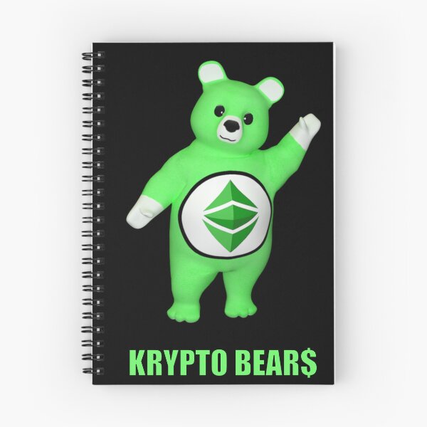 Artikelvorschau, KRYPTO BEAR$ Astraleum Bär winkt entworfen und verkauft von ToxicHoney.