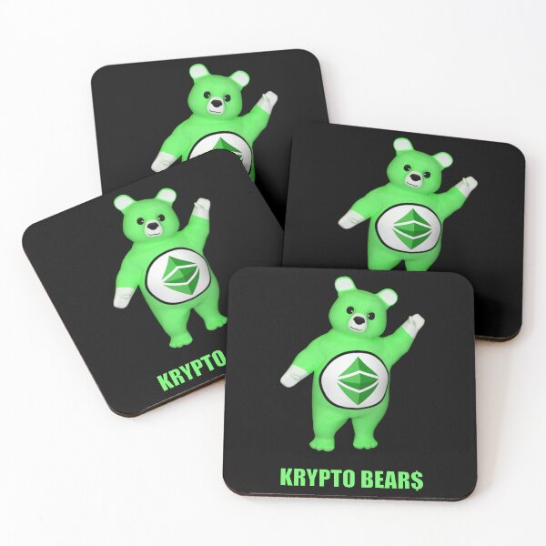 Artikelvorschau, KRYPTO BEAR$ Astraleum Bär winkt entworfen und verkauft von ToxicHoney.