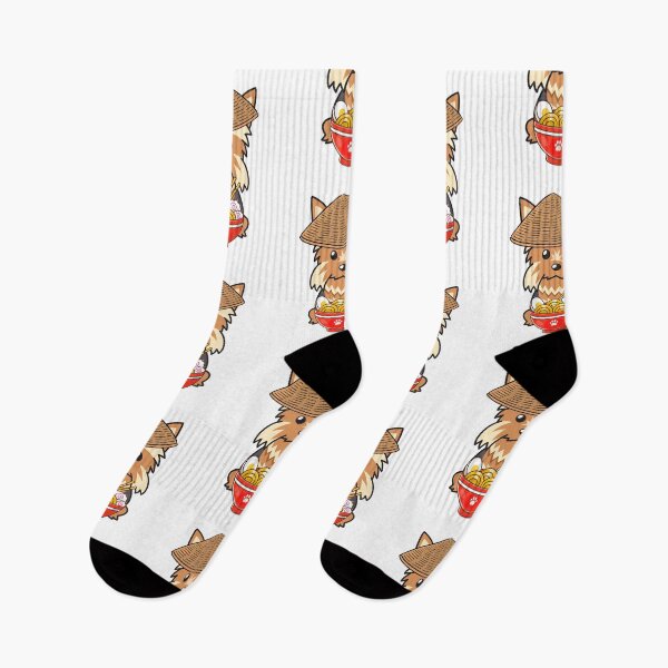 Item preview, Funny Yorkshire Terrier Eating Noodles designed and sold by Pet Station.