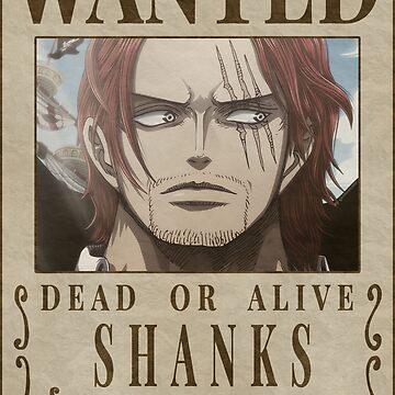 Gold D Roger Wanted poster one piece bounty (2023 updated price ) Sticker  for Sale by justchemsou