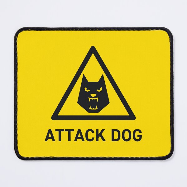 Item preview, Attack Dog Pet Safety Warning Sign designed and sold by VoodooCircus.