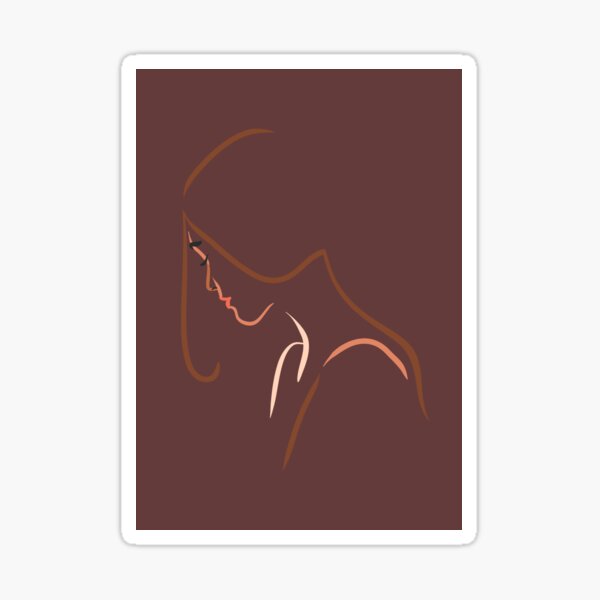 Poster Nude Aesthetic Minimalist Woman Sticker For Sale By Dyasha Redbubble