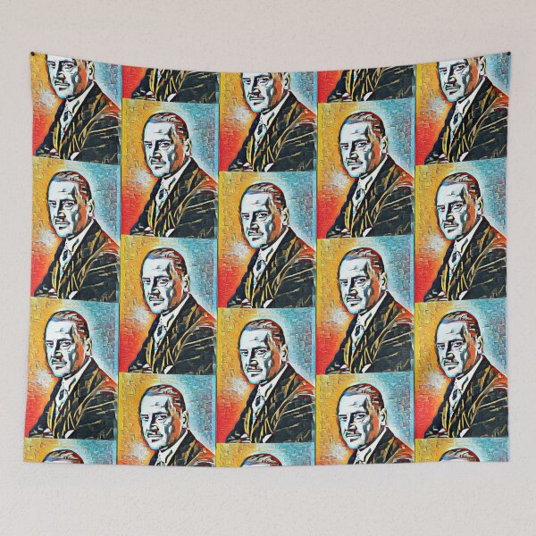 Artikelvorschau, William Somerset Maugham Artwork | William Somerset Maugham Porträt | William Somerset Maugham Wandkunst entworfen und verkauft von Suyogsonar25.
