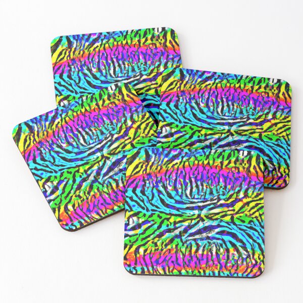 Item preview, Zebra Style Pattern With Rainbow Coloring designed and sold by phillipbooth.