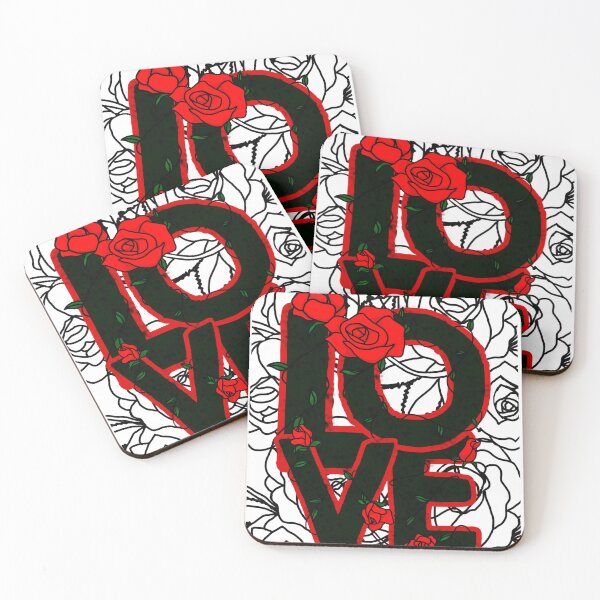 Item preview, Love with red roses designed and sold by NEUVOIR.