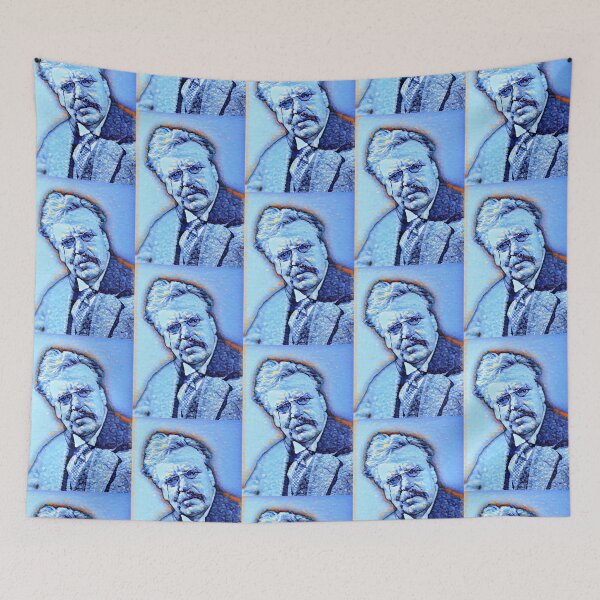 Item preview, GK Chesterton Artwork | G K Chesterton Portrait | G. K. Chesterton Wall Art  designed and sold by Suyogsonar25.