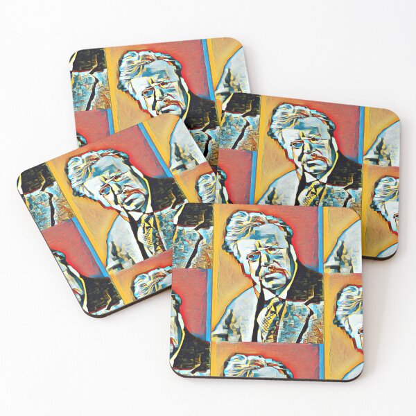 Item preview, GK Chesterton Artwork | G K Chesterton Portrait | G. K. Chesterton Wall Art  designed and sold by Suyogsonar25.