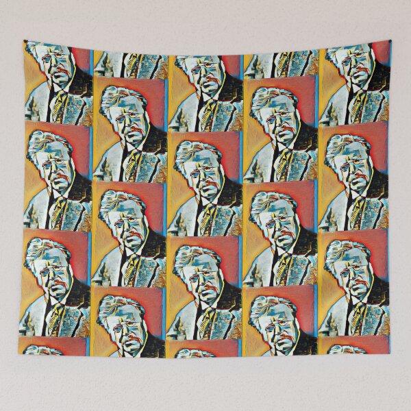 Item preview, GK Chesterton Artwork | G K Chesterton Portrait | G. K. Chesterton Wall Art  designed and sold by Suyogsonar25.