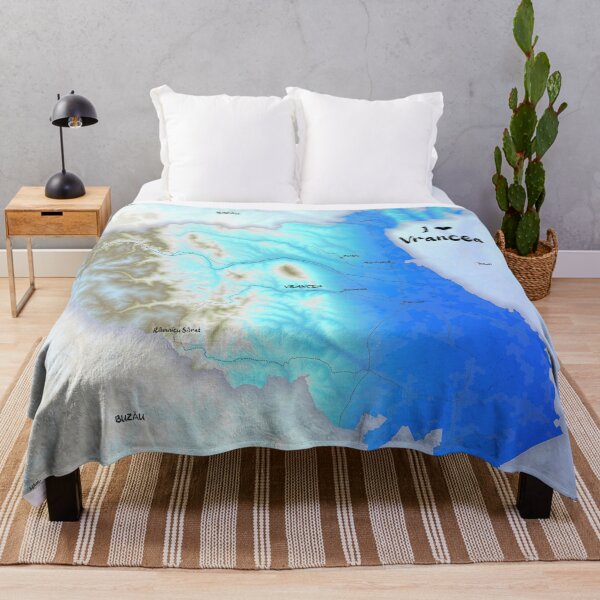 Item preview, Vrancea County Map, România designed and sold by maptheclouds.