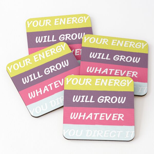 Item preview, Your energy will grow wherever you direct it designed and sold by Santipong Wongchana.