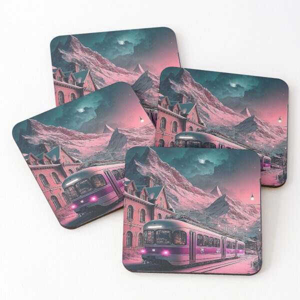 Item preview, Railroad and Mountain designed and sold by NengShop.