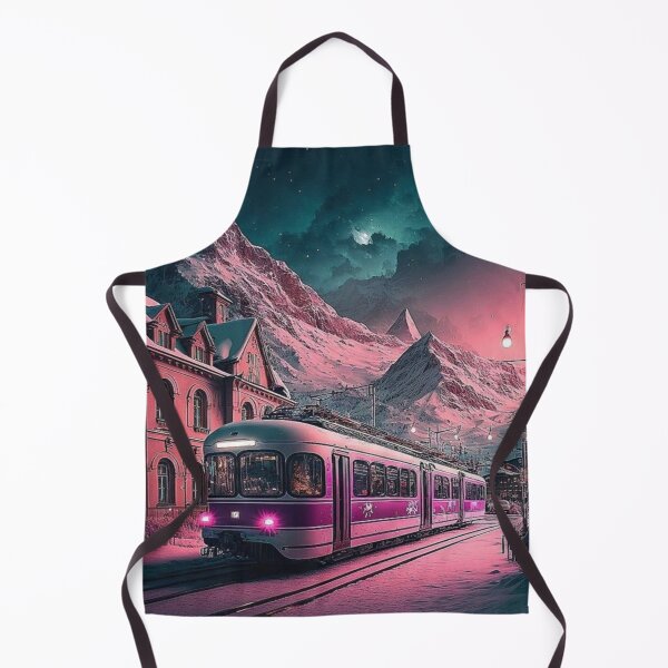 Item preview, Railroad and Mountain designed and sold by NengShop.