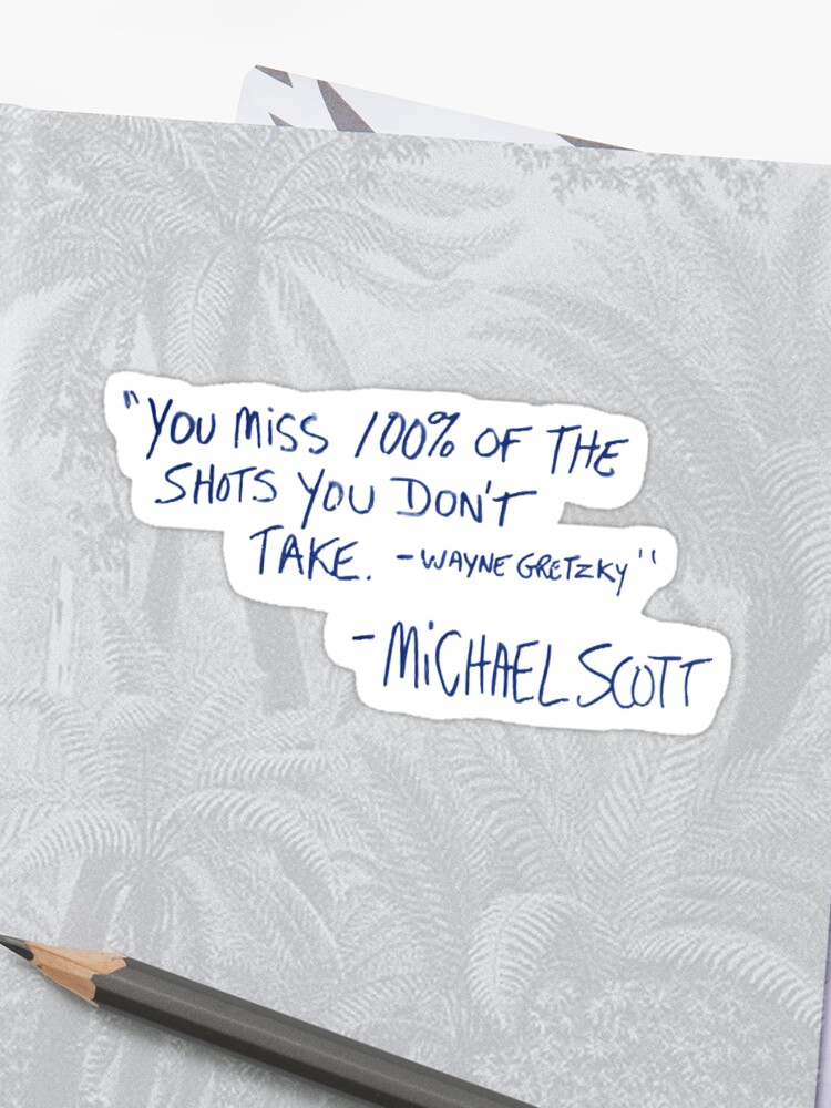 The Office Michael Scott Quotes Wayne Gretzky 4 Quotes X