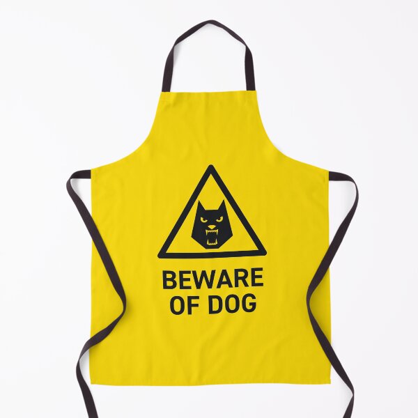 Item preview, Beware Of Dog Pet Safety Warning Sign designed and sold by VoodooCircus.