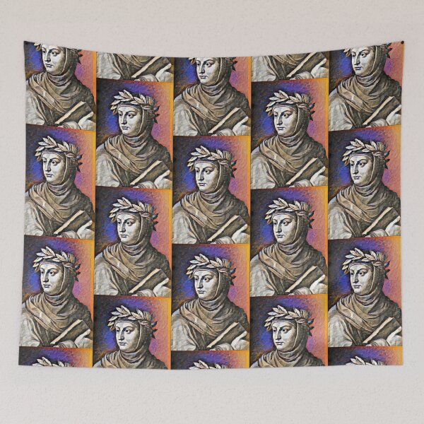 Item preview, Giovanni Boccaccio Artwork | Giovanni Boccaccio Portrait | Giovanni Boccaccio Wall Art  designed and sold by Suyogsonar25.