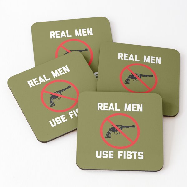 Item preview, Real Men Use Fists designed and sold by bouymakesart.