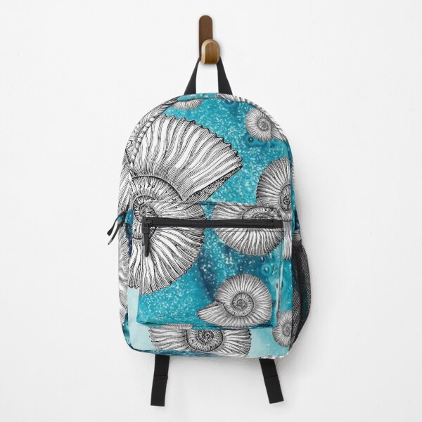 Item preview, Blue Marble Ammonites designed and sold by Lil-Bit-Batty.