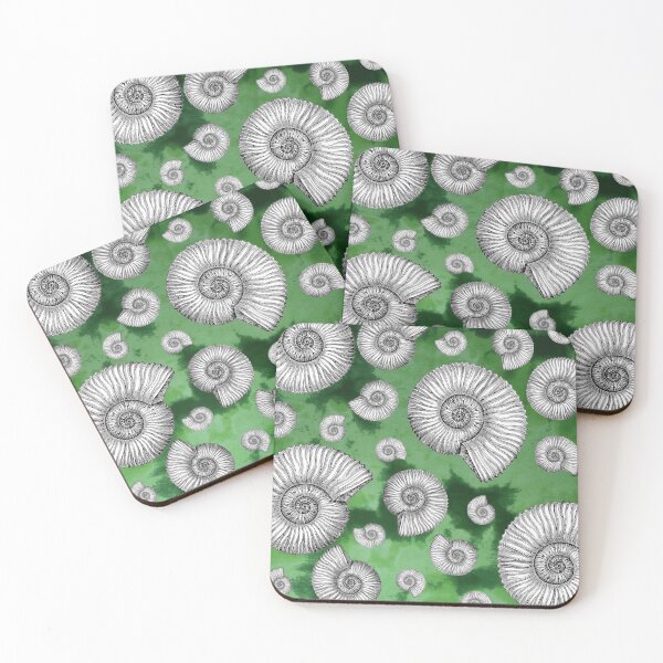 Item preview, Green Ammonites designed and sold by Lil-Bit-Batty.
