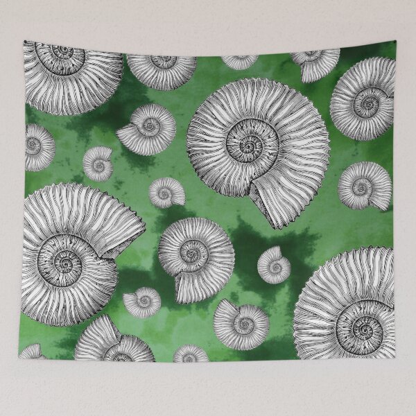 Item preview, Green Ammonites designed and sold by Lil-Bit-Batty.