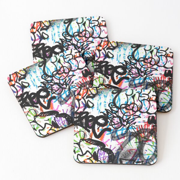 Item preview, Graffiti Seamless Design. Urban art. designed and sold by MamaNeeaDesigns.