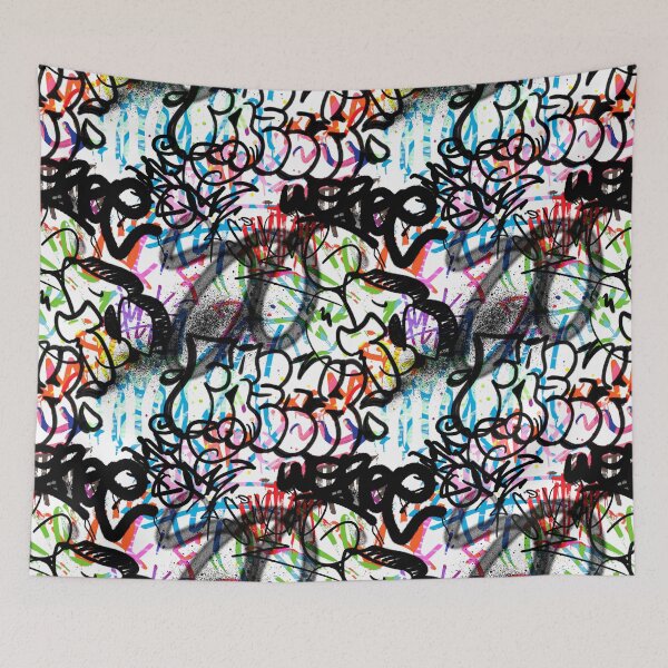 Item preview, Graffiti Seamless Design. Urban art. designed and sold by MamaNeeaDesigns.