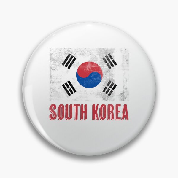 Item preview, Flag of  South Korea "Grunge" look. designed and sold by KTSubz Faith & Fun Designs.
