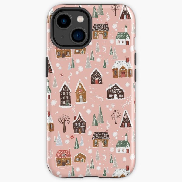 Gingerbread Village iPhone Tough Case