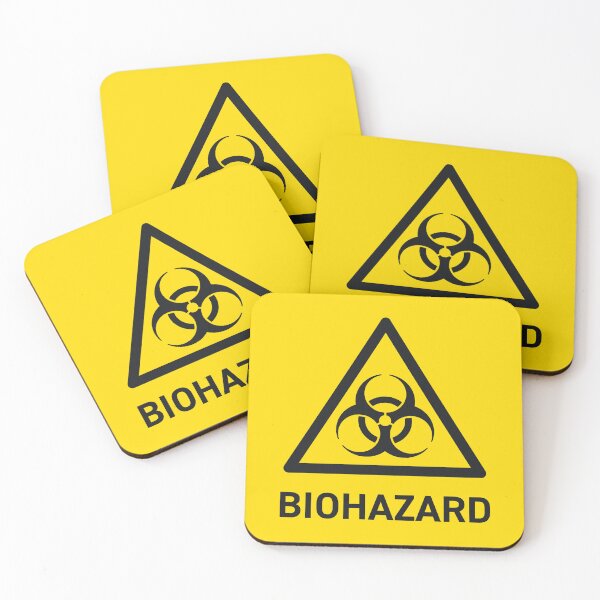 Item preview, Biohazard Safety Warning Sign designed and sold by VoodooCircus.