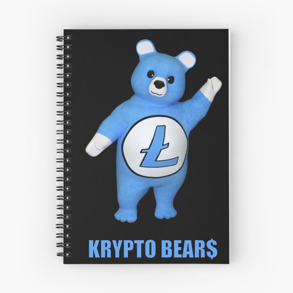 Artikelvorschau, KRYPTO BEAR$ Litecoin Bär winkt entworfen und verkauft von ToxicHoney.
