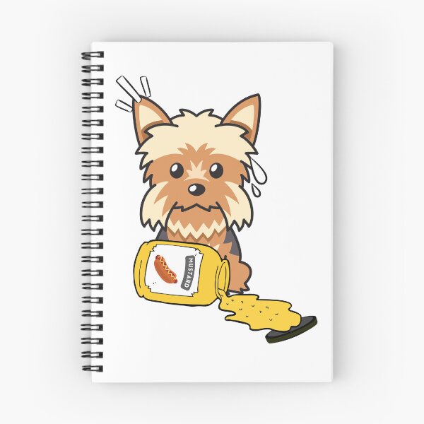 Item preview, Cute Yorkshire Terrier Spilled mustard  designed and sold by Pet Station.