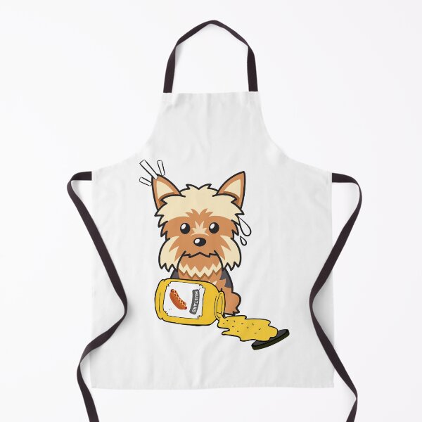 Item preview, Cute Yorkshire Terrier Spilled mustard designed and sold by Pet Station.