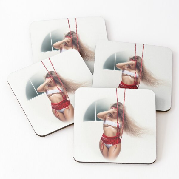Item preview, Woman bound with ropes in bondage.  designed and sold by BDSMlovers.