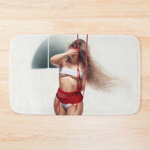 Item preview, Woman bound with ropes in bondage.  designed and sold by BDSMlovers.