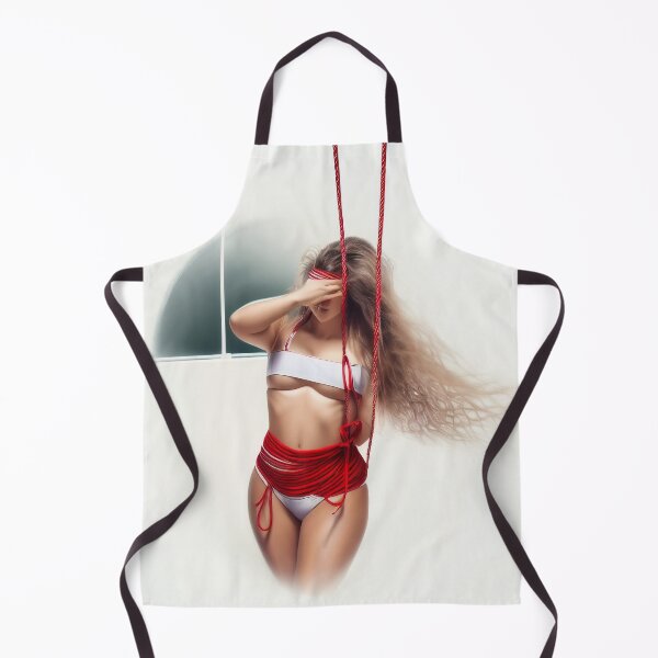 Item preview, Woman bound with ropes in bondage. designed and sold by BDSMlovers.