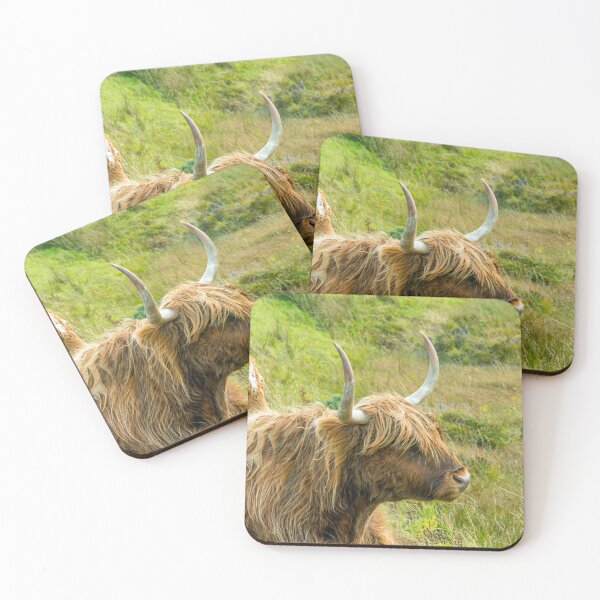 Item preview, Highland Cow Grazing, near Elgol on the Isle of Skye designed and sold by Cameranick.
