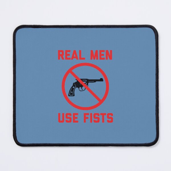 Item preview, Real Men Use Fists designed and sold by bouymakesart.