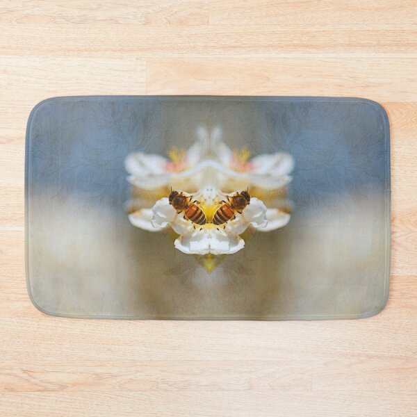 Item preview, Two Bees On SpringTwo Bees On Spring Flowers Flowers designed and sold by Joy Watson - Natural Light Photography .
