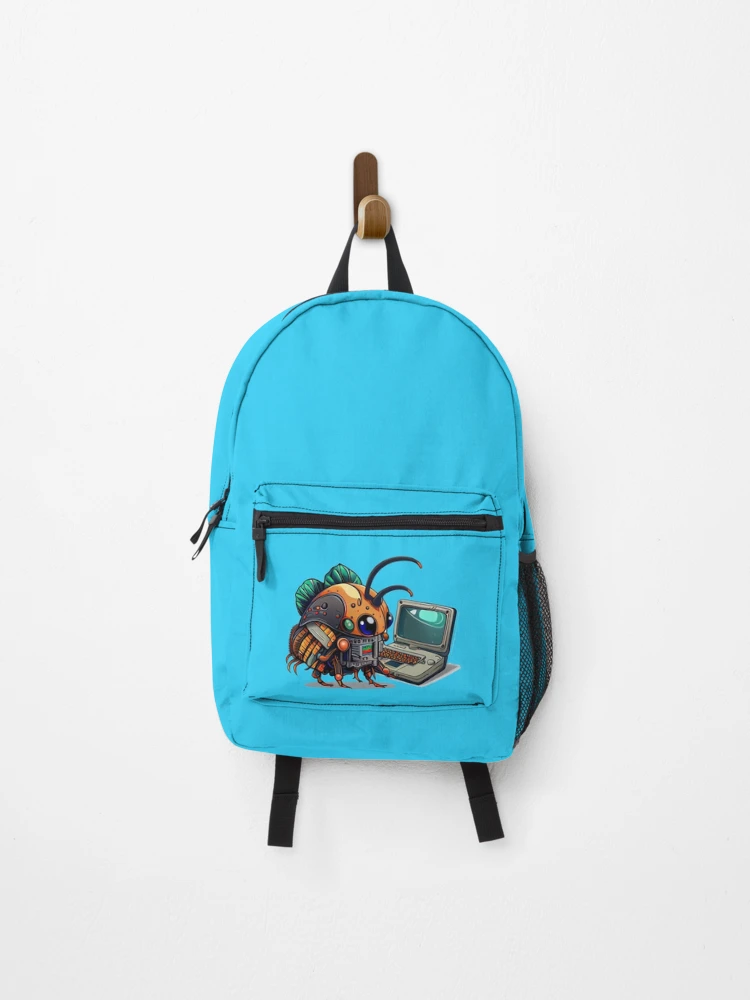 Thumbnail 1 of 3, Backpack, Computer Bug 2 designed and sold by refosena.