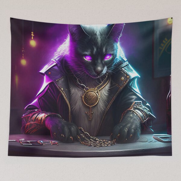 Item preview, Feline Thunder designed and sold by illstaticart.