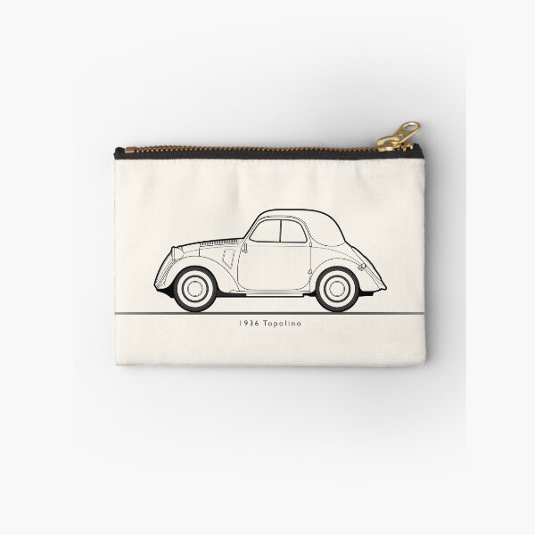 Item preview, 1936 Topolino (black on white) designed and sold by anuaramir.