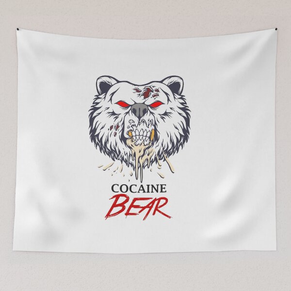 Item preview, Angry Cocaine Bear designed and sold by addthana.
