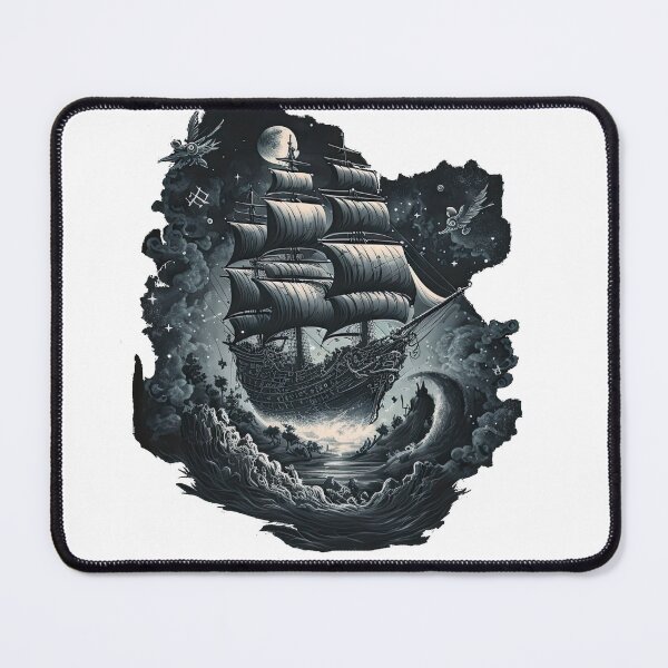 Item preview, Galleon at night 3 designed and sold by nikigoessi.